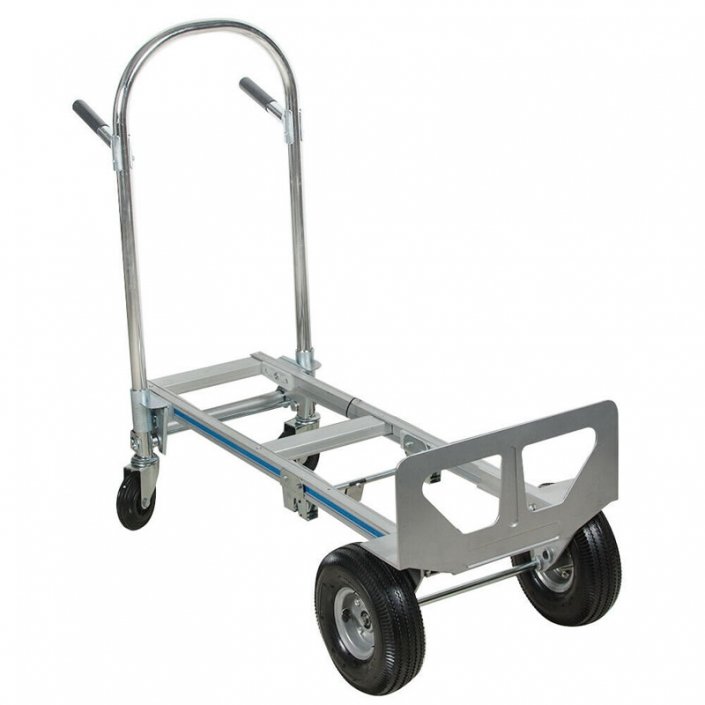 2 in 1 Aluminum Hand Truck Dolly Convertible Hand Truck