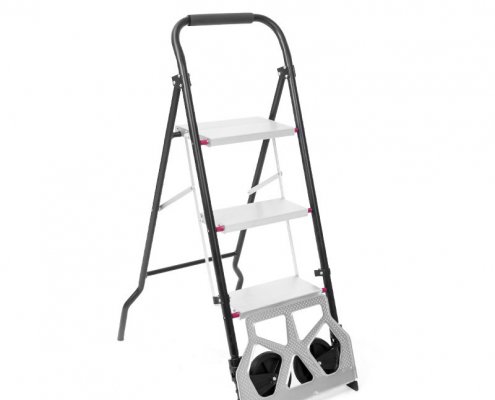 Step Ladder and Hand Truck