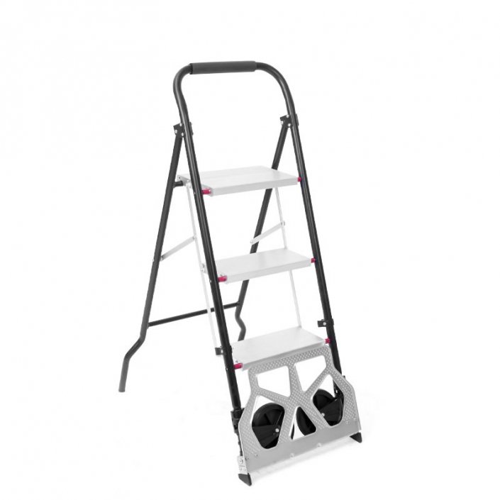 Step Ladder and Hand Truck